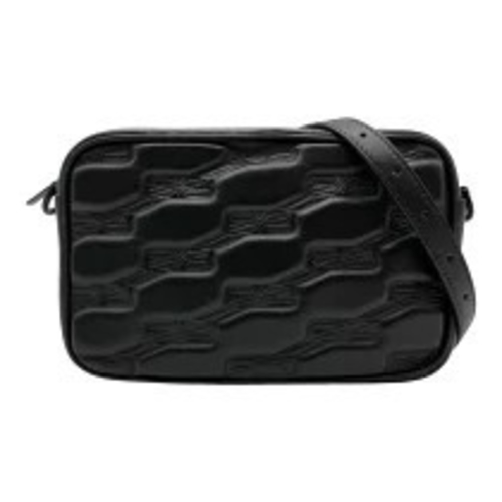 Balenciaga Camera Bag Black Monogram Leather Shoulder